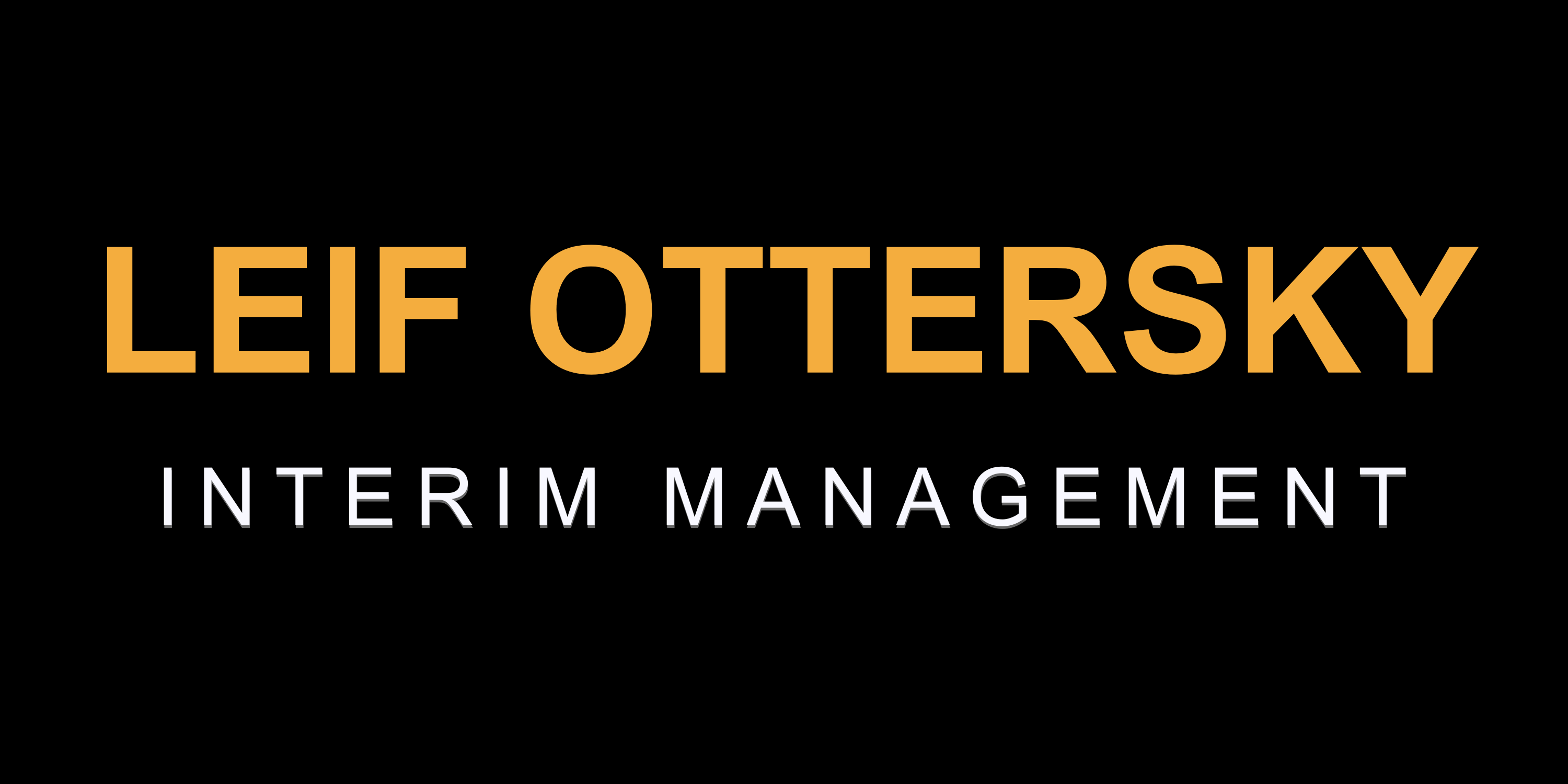 Logo Leif Ottersky Interim Management